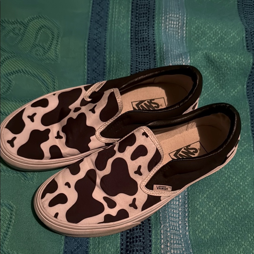 Vans Cow Pattern Slip-On Shoes